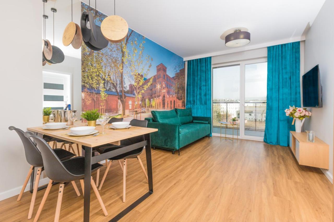 Royal Manu Apartment Łódź Dış mekan fotoğraf
