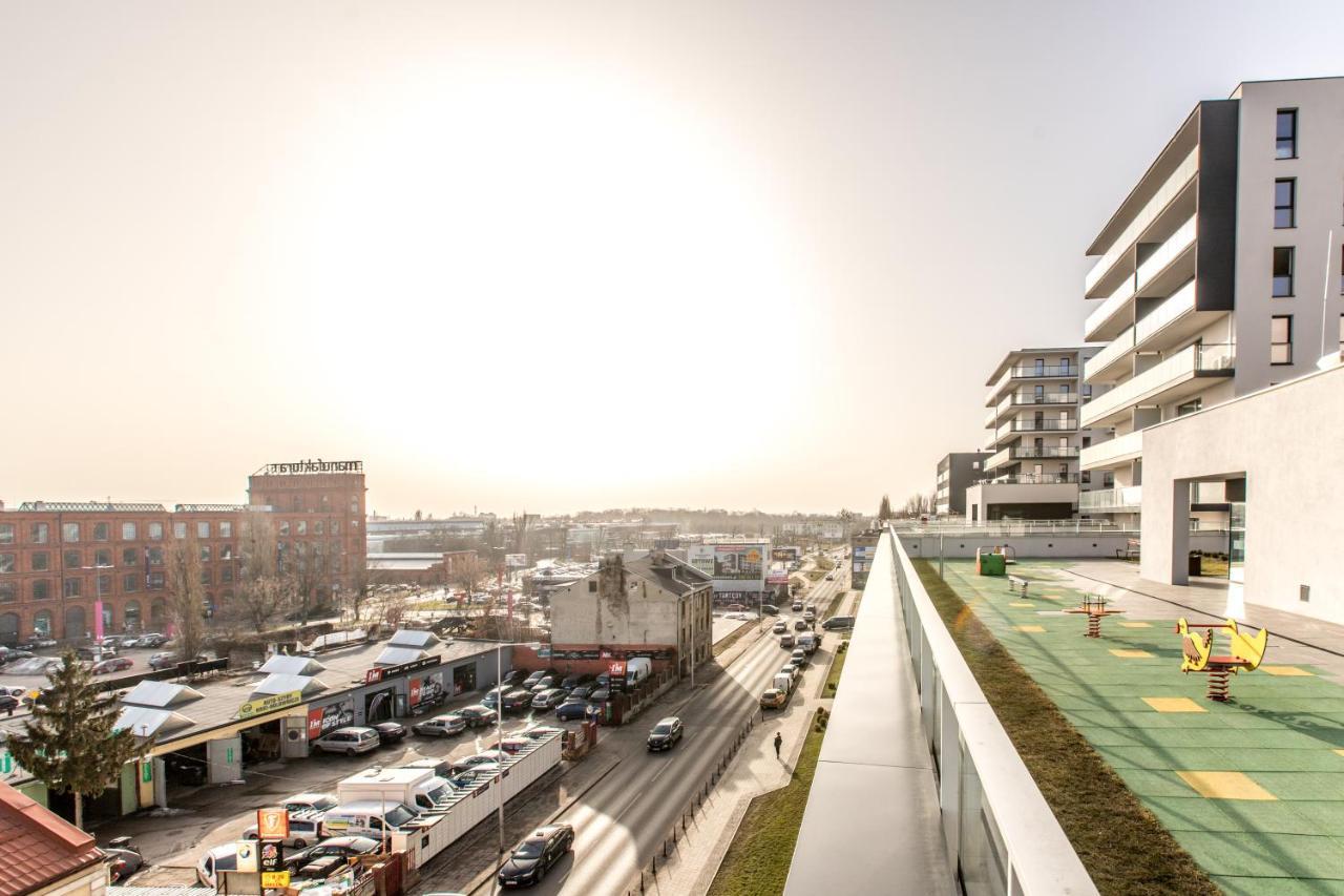 Royal Manu Apartment Łódź Dış mekan fotoğraf