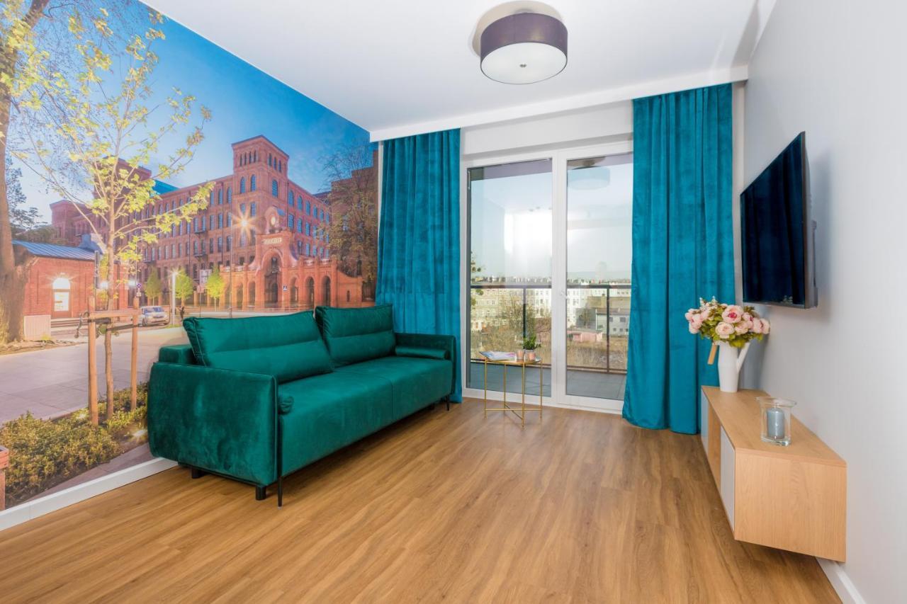 Royal Manu Apartment Łódź Dış mekan fotoğraf